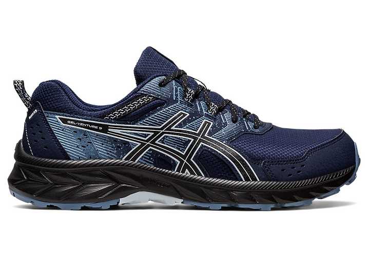 Asics GEL-VENTURE 9 Trail löparskor Herr Marinblå | Sverige-6031794