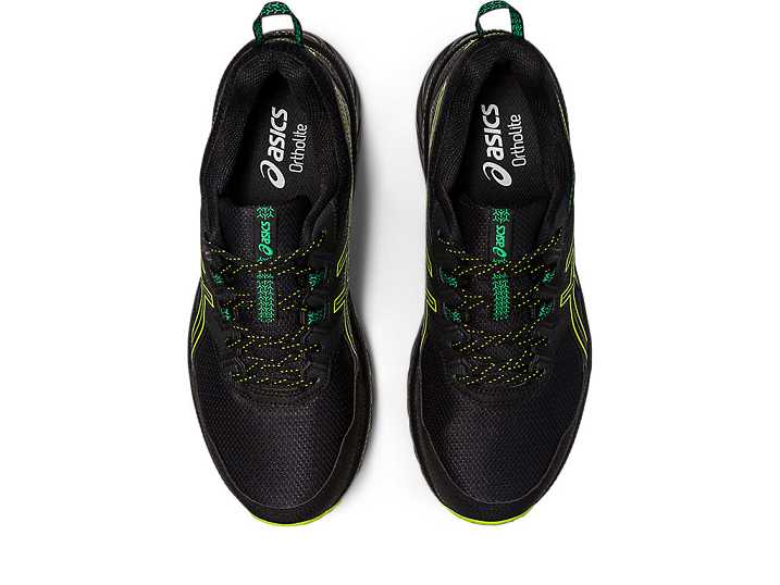 Asics GEL-VENTURE 9 Trail löparskor Herr Svarta Ljusgröna | Sverige-6543082