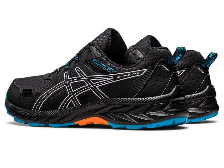 Asics GEL-VENTURE 9 WATERPROOF Trail löparskor Herr Svarta Lila | Sverige-8460137