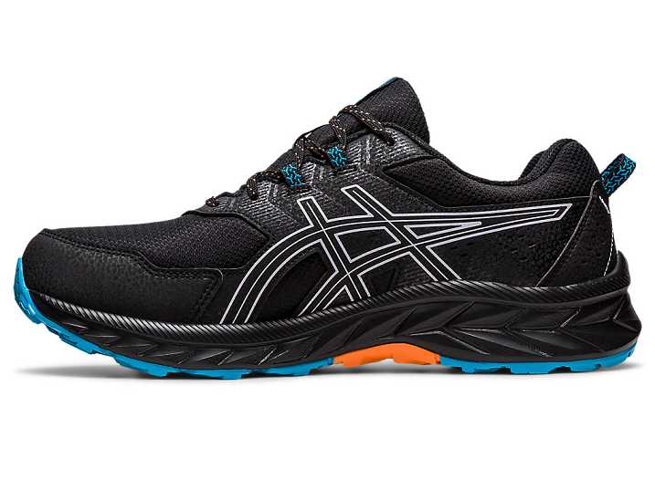 Asics GEL-VENTURE 9 WATERPROOF Trail löparskor Herr Svarta Lila | Sverige-8460137