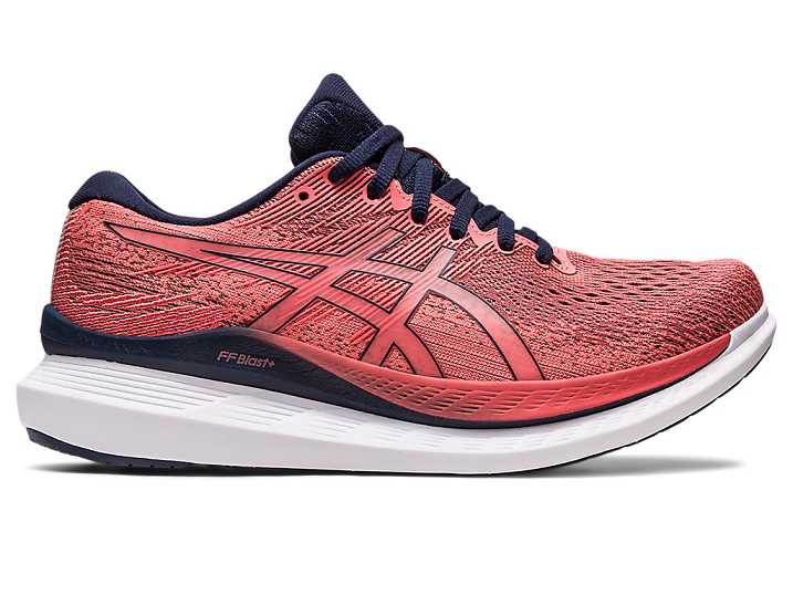 Asics GLIDERIDE 3 WIDE Löparskor Dam Orange | Sverige-4698157