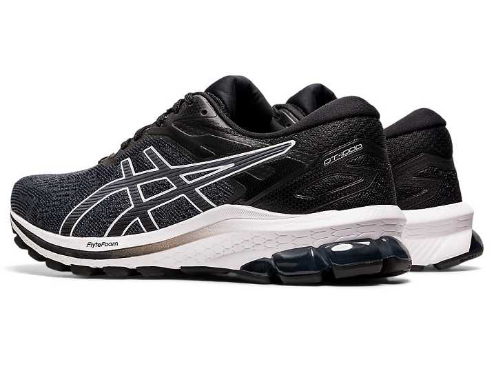 Asics GT-1000 10 Promenadskor Dam Svarta Vita | Sverige-6082159