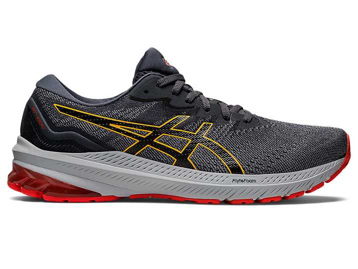 Asics GT-1000 11 EXTRA WIDE Löparskor Herr Grå Svarta | Sverige-3827605