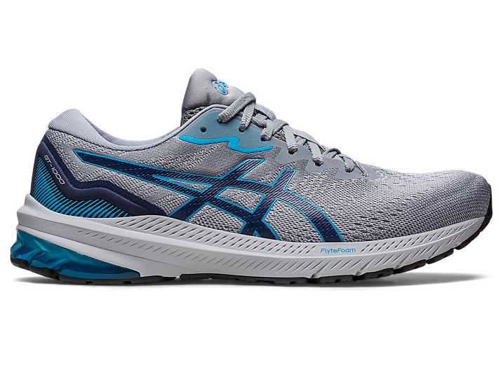 Asics GT-1000 11 Löparskor Herr Grå Indigo Blå | Sverige-9243561