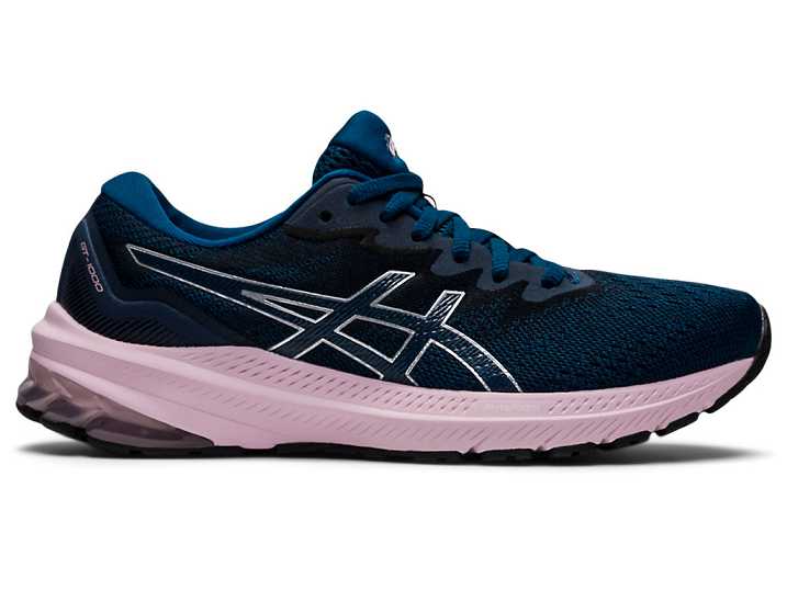 Asics GT-1000 11 Promenadskor Dam Blå Rosa | Sverige-4690372