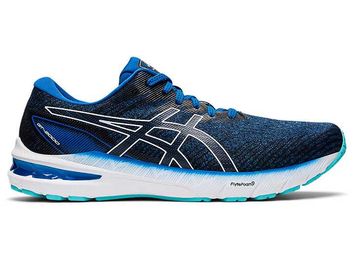 Asics GT-2000 10 Löparskor Herr Blå Vita | Sverige-5216804