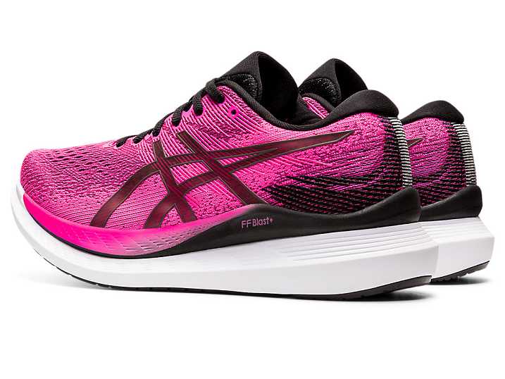 Asics GlideRide 3 Löparskor Dam Rosa Svarta | Sverige-3670951