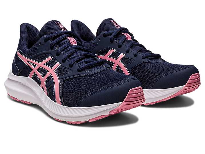 Asics JOLT 4 WIDE Löparskor Dam Marinblå | Sverige-3054271