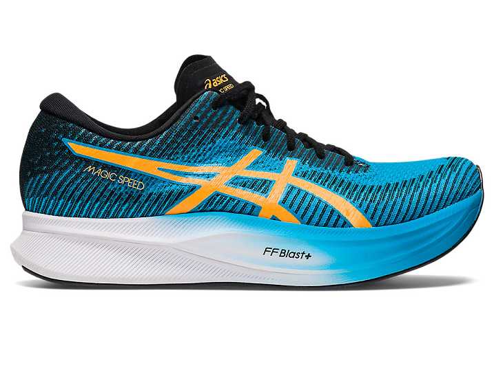 Asics MAGIC SPEED 2 Löparskor Herr Blå Orange | Sverige-2051634