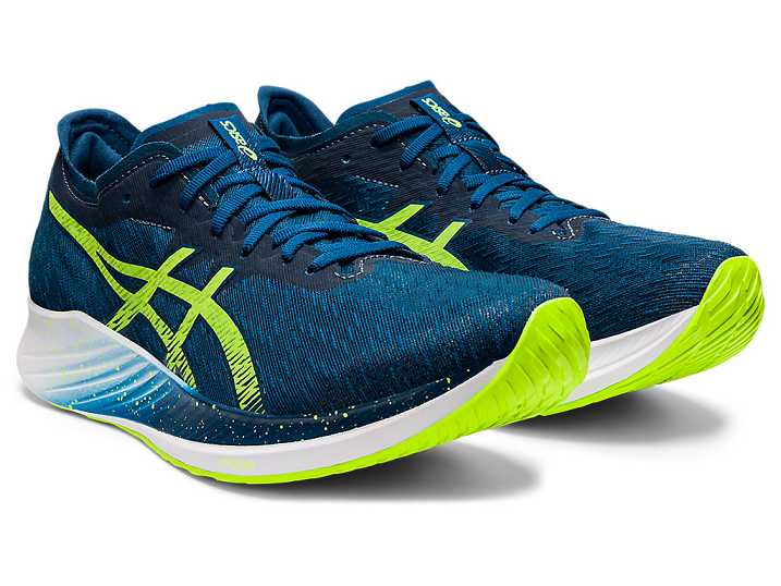 Asics MAGIC SPEED Löparskor Herr Blå Gröna | Sverige-3708196