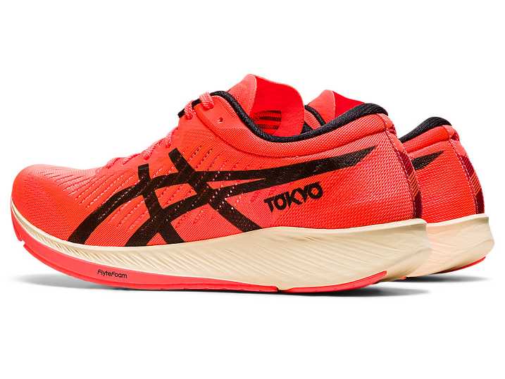 Asics METARACER TOKYO Löparskor Dam Orange Röda Svarta | Sverige-8369054