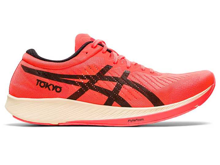 Asics METARACER TOKYO Löparskor Dam Orange Röda Svarta | Sverige-8369054