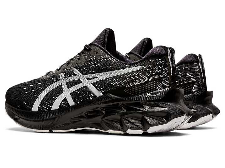 Asics NOVABLAST 2 Löparskor Herr Svarta Silver | Sverige-2980457