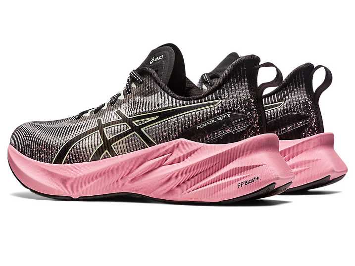 Asics NOVABLAST 3 LE Löparskor Dam Svarta Rosa | Sverige-2586170