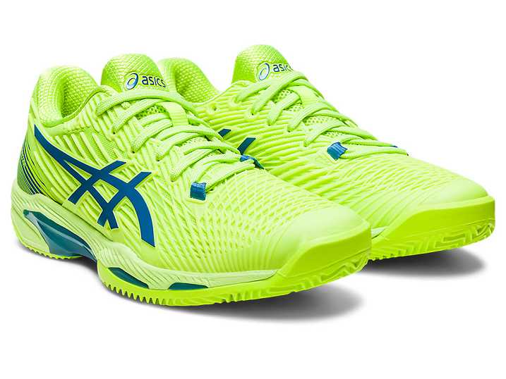 Asics SOLUTION SPEED FF 2 CLAY Tennisskor Dam Gröna Blå | Sverige-5419602