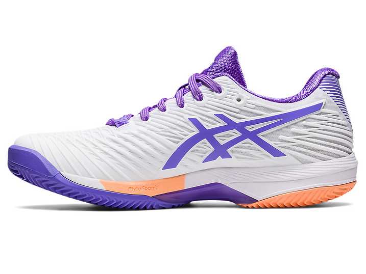 Asics SOLUTION SPEED FF 2 CLAY Tennisskor Dam Vita Lila | Sverige-8570291