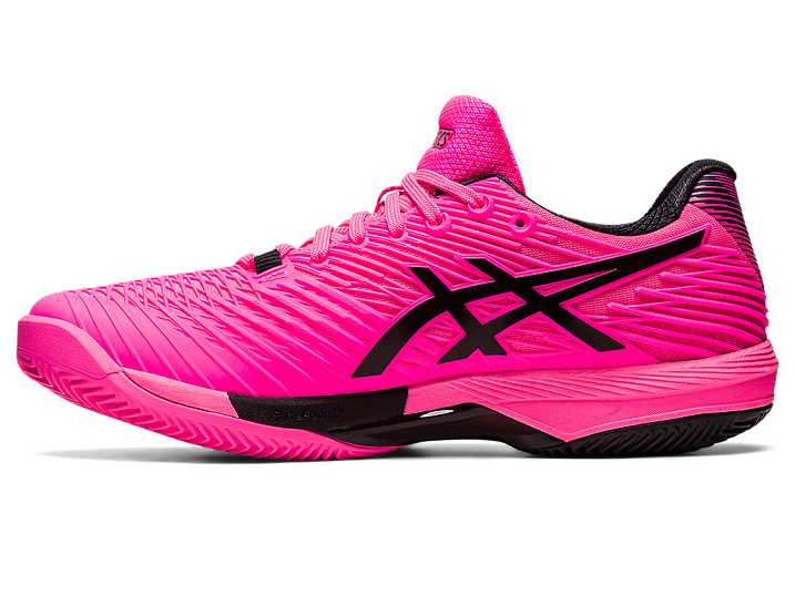 Asics SOLUTION SPEED FF 2 CLAY Tennisskor Herr Rosa Svarta | Sverige-9174632