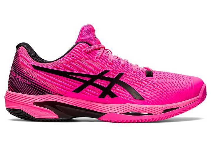 Asics SOLUTION SPEED FF 2 CLAY Tennisskor Herr Rosa Svarta | Sverige-9174632