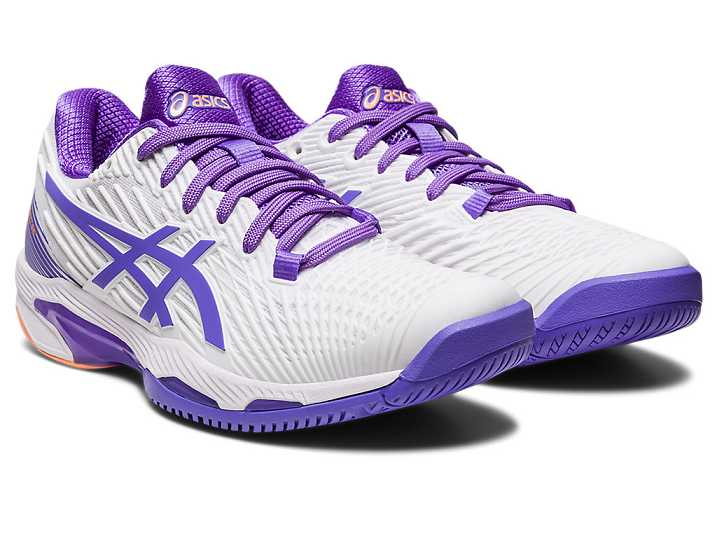 Asics SOLUTION SPEED FF 2 Tennisskor Dam Vita Lila | Sverige-4785620