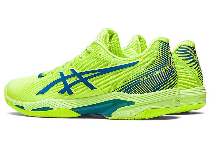 Asics SOLUTION SPEED FF 2 Tennisskor Dam Gröna Blå | Sverige-5743096