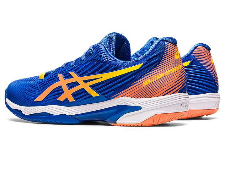 Asics SOLUTION SPEED FF 2 Tennisskor Herr Blå Orange | Sverige-0741386