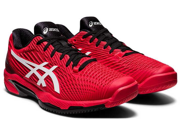 Asics SOLUTION SPEED FF 2 Tennisskor Herr Röda Vita | Sverige-2167359