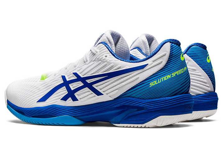 Asics SOLUTION SPEED FF 2 Tennisskor Herr Vita Blå | Sverige-3641508