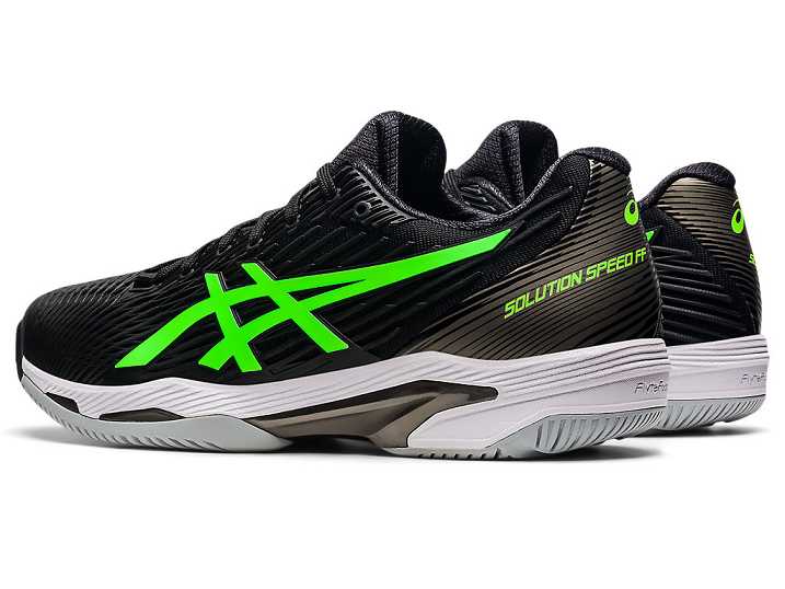 Asics SOLUTION SPEED FF 2 Tennisskor Herr Svarta Gröna | Sverige-4320718