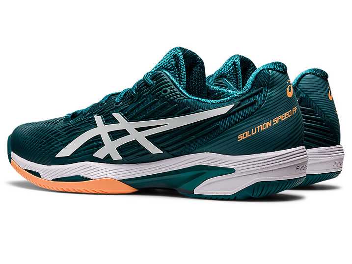 Asics SOLUTION SPEED FF 2 Tennisskor Herr Mörkgröna Vita | Sverige-6793105