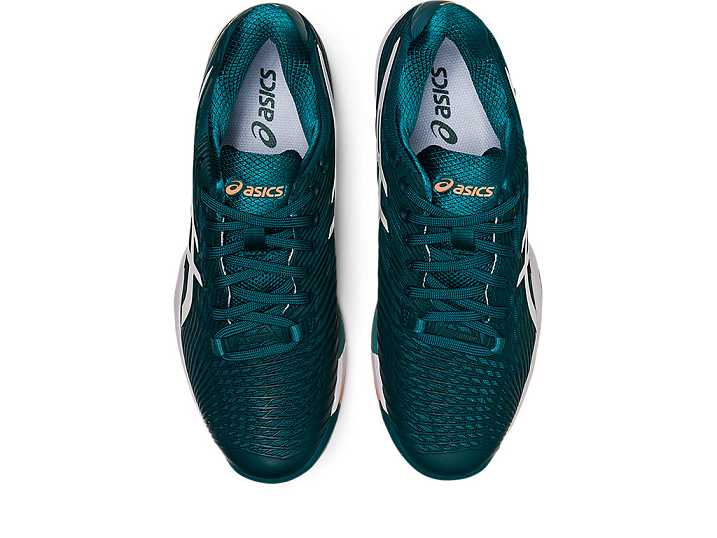 Asics SOLUTION SPEED FF 2 Tennisskor Herr Mörkgröna Vita | Sverige-6793105