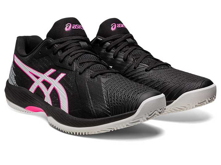 Asics SOLUTION SWIFT FF CLAY Tennisskor Herr Svarta Rosa | Sverige-3458206