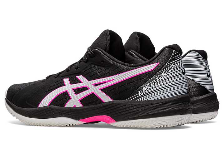 Asics SOLUTION SWIFT FF CLAY Tennisskor Herr Svarta Rosa | Sverige-3458206