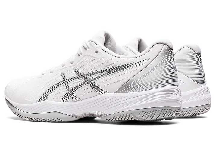 Asics SOLUTION SWIFT FF Tennisskor Dam Vita Silver | Sverige-1538274