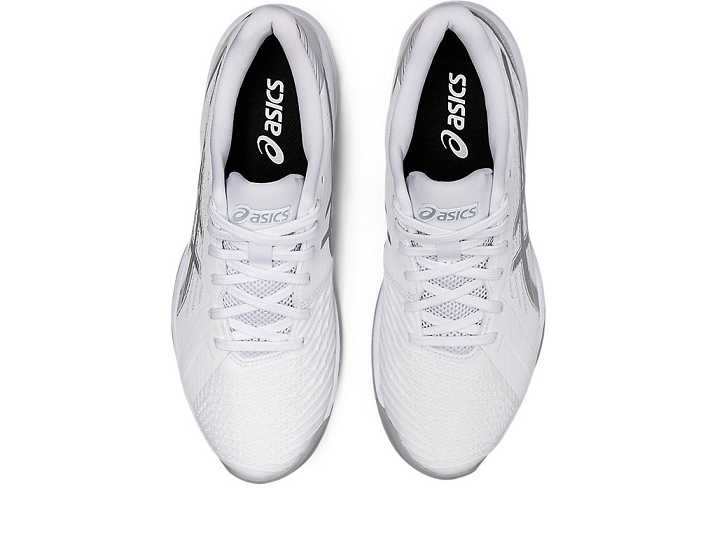 Asics SOLUTION SWIFT FF Tennisskor Dam Vita Silver | Sverige-1538274