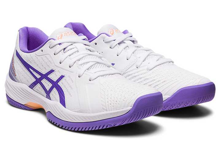 Asics SOLUTION SWIFT FF Tennisskor Dam Vita Lila | Sverige-2957081