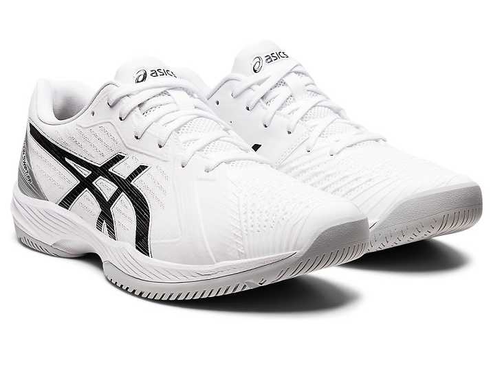 Asics SOLUTION SWIFT FF Tennisskor Herr Vita Svarta | Sverige-5468372