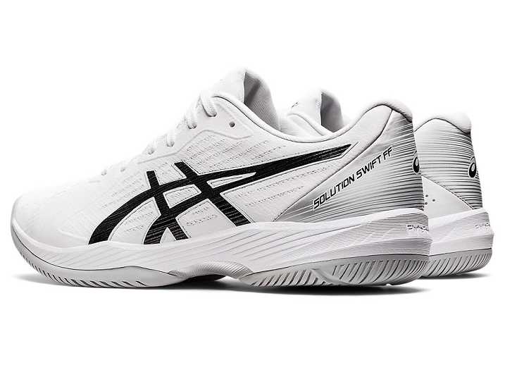 Asics SOLUTION SWIFT FF Tennisskor Herr Vita Svarta | Sverige-5468372