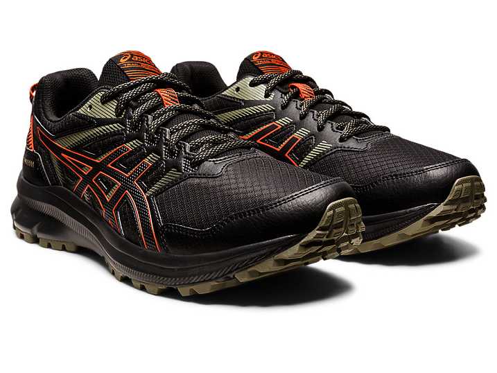 Asics TRAIL SCOUT 2 EXTRA WIDE Trail löparskor Herr Svarta Rosa | Sverige-4860731