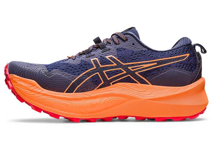 Asics Trabuco Max 2 Trail löparskor Herr Marinblå Svarta | Sverige-4983210