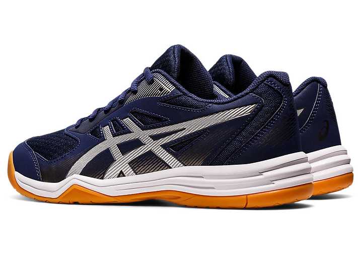 Asics UPCOURT 5 Volleybollskor Herr Marinblå Silver | Sverige-0246857